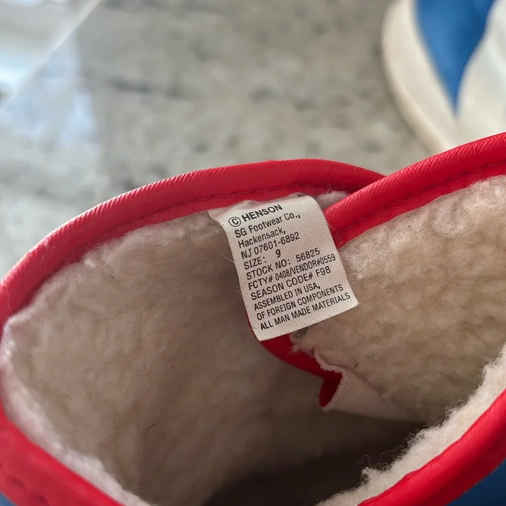 Vintage Sesame Street Elmo toddler boots